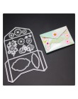 YINISE kwiaty koperty metalowe wykrojniki do scrapbookingu szablony dekoracja do albumów diy tłoczenie Folder Die Cuts CUT