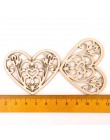 Piękny wzór serca drewniane Scrapbooking malarstwo kolekcja Craft akcesoria do robótek ręcznych diy Home Decoration 48-56mm 10 s