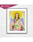 Miaodu 5d majsterkowanie malowanie diamentowa ścieg krzyżykowy Retro religia ikona lidera diamentowa mozaika mężczyźni haft diam