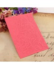 Z tworzywa sztucznego wzór koronki szablony foldery z wytłoczonym wzorem DIY papier do scrapbookingu tworzenie kartek dla dekora