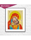 Miaodu 5d majsterkowanie malowanie diamentowa ścieg krzyżykowy Retro religia ikona lidera diamentowa mozaika mężczyźni haft diam