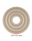 2019 nowy podstawowy koło owalne prostokąt kwadratowe ramki zestaw metalu wykrojniki dla DIY papier do scrapbookingu robienie ka