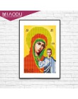 Miaodu 5d majsterkowanie malowanie diamentowa ścieg krzyżykowy Retro religia ikona lidera diamentowa mozaika mężczyźni haft diam