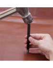 LMDZ 1 sztuk 11 rozmiar okrągły węgiel stal skóra Craft Shank Hollow dziurkacz 1mm-10mm dla skórzany pasek zespół uszczelka narz