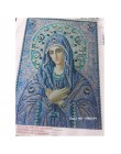 RUBOS nowe wzory sprzedaży rhinestone religia dziewica jezus diament hafty ikony DIY 5D diament mozaika robótki twarz drukowane