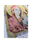 RUBOS nowe wzory sprzedaży rhinestone religia dziewica jezus diament hafty ikony DIY 5D diament mozaika robótki twarz drukowane