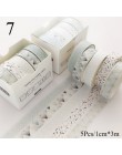 5 rolek cukierki kolor śliczny pasek Dot Washi taśma zestaw naklejek Scrapbooking dekoracja wnętrz strona dekoracji Lot 1306