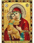 RUBOS nowe wzory sprzedaży rhinestone religia dziewica jezus diament hafty ikony DIY 5D diament mozaika robótki twarz drukowane