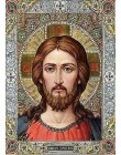 RUBOS nowe wzory sprzedaży rhinestone religia dziewica jezus diament hafty ikony DIY 5D diament mozaika robótki twarz drukowane