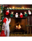 Bożonarodzeniowy baner reklamowy wystrój świąteczny dla domu Garland ozdoby świąteczne Noel Navidad 2019 Cristmas Decor szczęśli