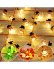 Bożonarodzeniowy baner reklamowy wystrój świąteczny dla domu Garland ozdoby świąteczne Noel Navidad 2019 Cristmas Decor szczęśli
