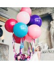Przezroczysty lateks balony 36 cali dekoracje ślubne hel duże duże gigantyczne balony dekoracje na przyjęcie urodzinowe dmuchana