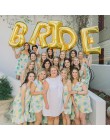 Różowe złoto litery Bride to be balon foliowy ślub wieczór panieński zaangażowanie dekoracje na wieczór panieński zaopatrzenie n