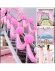 FENGRISE 5M 10M Bride Party Decor Organza ślubna tiulowa tkanina Sheer Swag kurtyna tło rustykalne dekoracje ślubne impreza impr