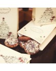 Bożonarodzeniowy papier prezentowy pudełko torby Navidad ozdoby choinkowe dla domu Natal cukierki plastikowa torba Kerst materia