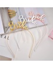 Chicinlife panna młoda być tematem balon foliowy Cupcake Topper Sash wieczór panieński diamentowy pierścionek foliowy balon słom