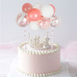 10 sztuk/partia 5 calowy balon Garland Arch ciasto wykaszarki materiały na wesele dekoracje na tort urodzinowy dzieci Baby Showe