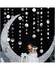 4M Twinkle Star okrągły kształt Banner girlandy papierowe Baby Boy Girls szczęśliwe pierwsze dekoracje na imprezę urodzinową ślu