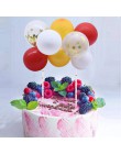 10 sztuk/partia 5 calowy balon Garland Arch ciasto wykaszarki materiały na wesele dekoracje na tort urodzinowy dzieci Baby Showe