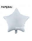 12 sztuk Baby Shower 18 cali różowe białe gwiazdkowe balony z helem dziewczyny akcesoria na przyjęcie urodzinowe 1st Party Decor