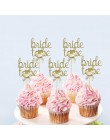 Chicinlife panna młoda być tematem balon foliowy Cupcake Topper Sash wieczór panieński diamentowy pierścionek foliowy balon słom