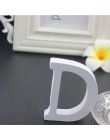 1 sztuk 15cm biały drewniany miłość ślub znak romantyczna dekoracja ślubna DIY małżeństwo miłość listy fotografia rekwizyty 15*1