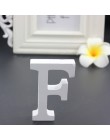 1 sztuk 15cm biały drewniany miłość ślub znak romantyczna dekoracja ślubna DIY małżeństwo miłość listy fotografia rekwizyty 15*1
