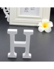 1 sztuk 15cm biały drewniany miłość ślub znak romantyczna dekoracja ślubna DIY małżeństwo miłość listy fotografia rekwizyty 15*1