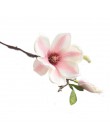 Dekoracje ślubne jedwabne kwiaty orchidei Magnolia sztuczne, na ślub kwiaty do dekoracji wnętrz