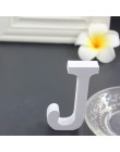 1 sztuk 15cm biały drewniany miłość ślub znak romantyczna dekoracja ślubna DIY małżeństwo miłość listy fotografia rekwizyty 15*1