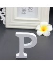1 sztuk 15cm biały drewniany miłość ślub znak romantyczna dekoracja ślubna DIY małżeństwo miłość listy fotografia rekwizyty 15*1