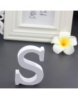 1 sztuk 15cm biały drewniany miłość ślub znak romantyczna dekoracja ślubna DIY małżeństwo miłość listy fotografia rekwizyty 15*1