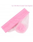 FENGRISE 5M 10M Bride Party Decor Organza ślubna tiulowa tkanina Sheer Swag kurtyna tło rustykalne dekoracje ślubne impreza impr