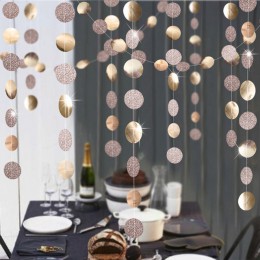 4M Twinkle Star okrągły kształt Banner girlandy papierowe Baby Boy Girls szczęśliwe pierwsze dekoracje na imprezę urodzinową ślu