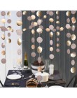 4M Twinkle Star okrągły kształt Banner girlandy papierowe Baby Boy Girls szczęśliwe pierwsze dekoracje na imprezę urodzinową ślu