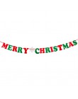 Bożonarodzeniowy baner reklamowy wystrój świąteczny dla domu Garland ozdoby świąteczne Noel Navidad 2019 Cristmas Decor szczęśli