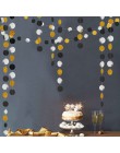 4M Twinkle Star okrągły kształt Banner girlandy papierowe Baby Boy Girls szczęśliwe pierwsze dekoracje na imprezę urodzinową ślu