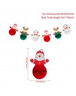 Bożonarodzeniowy baner reklamowy wystrój świąteczny dla domu Garland ozdoby świąteczne Noel Navidad 2019 Cristmas Decor szczęśli