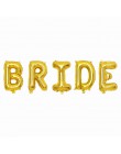 Różowe złoto litery Bride to be balon foliowy ślub wieczór panieński zaangażowanie dekoracje na wieczór panieński zaopatrzenie n