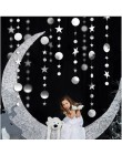 4M Twinkle Star okrągły kształt Banner girlandy papierowe Baby Boy Girls szczęśliwe pierwsze dekoracje na imprezę urodzinową ślu