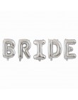 Różowe złoto litery Bride to be balon foliowy ślub wieczór panieński zaangażowanie dekoracje na wieczór panieński zaopatrzenie n