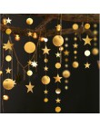 4M Twinkle Star okrągły kształt Banner girlandy papierowe Baby Boy Girls szczęśliwe pierwsze dekoracje na imprezę urodzinową ślu