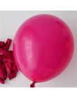 10 sztuk/partia 12 Cal grube 2.2g balony na przyjęcie urodzinowe dekoracje ślubne lateksowe balon różowy biały Globos zaopatrzen