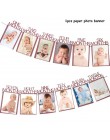 Dzieci 1. Dekoracja urodzinowa 1-letnia korona Baby Boy girl 1 pierwsze urodziny balon Garland Baby Shower zaopatrzenie firm
