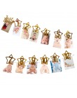 Dzieci 1. Dekoracja urodzinowa 1-letnia korona Baby Boy girl 1 pierwsze urodziny balon Garland Baby Shower zaopatrzenie firm