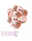 Chicinlife panna młoda być tematem balon foliowy Cupcake Topper Sash wieczór panieński diamentowy pierścionek foliowy balon słom