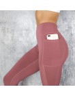 SVOKOR Fitness kobiety legginsy Push up kobiety wysokiej talii kieszeń trening legginsy 2019 moda legginsy na co dzień Mujer 3 k