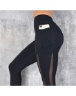 SVOKOR Fitness kobiety legginsy Push up kobiety wysokiej talii kieszeń trening legginsy 2019 moda legginsy na co dzień Mujer 3 k