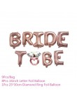 Chicinlife panna młoda być tematem balon foliowy Cupcake Topper Sash wieczór panieński diamentowy pierścionek foliowy balon słom