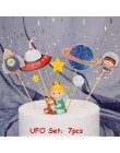 20 sztuk 10 cal miejsca impreza tematyczna balony astronauta rakieta z balonów foliowych z nadrukiem w gwiazdki lateksowe powiet